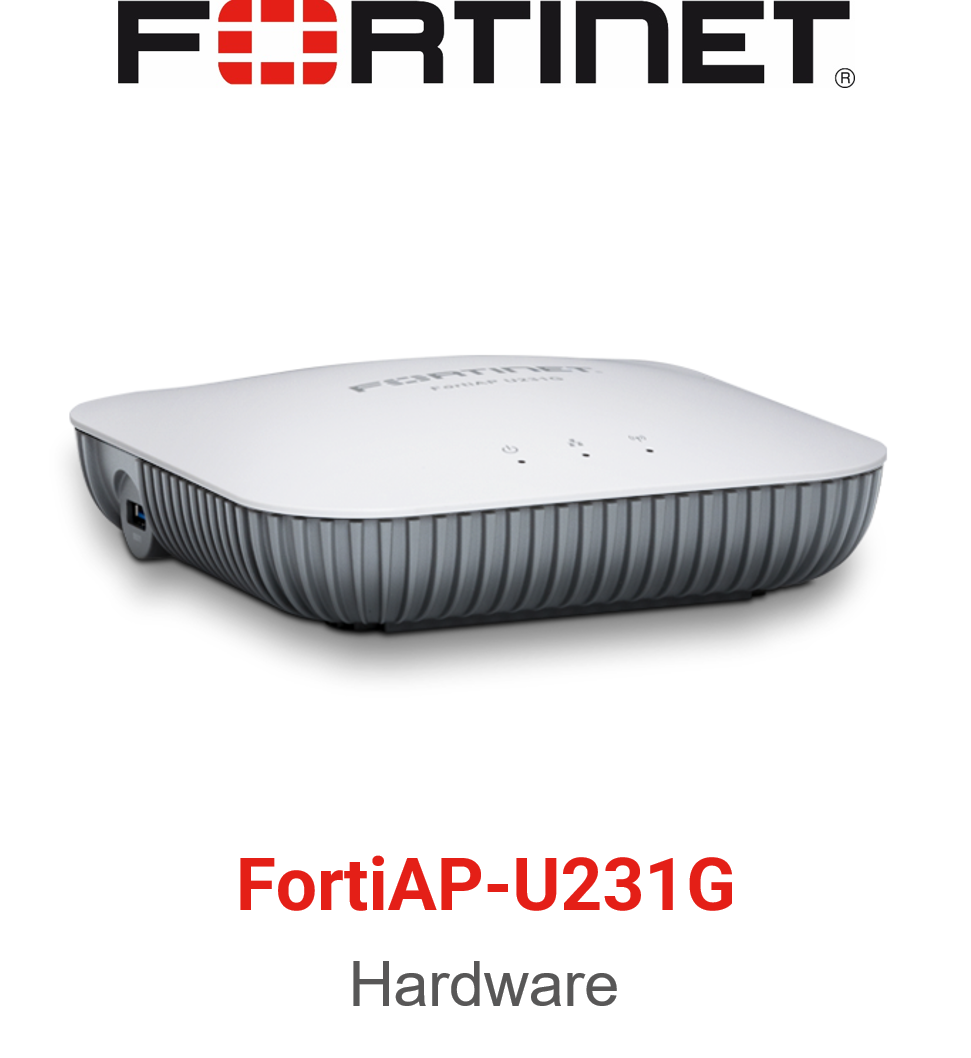 ルーター・ネットワーク機器 Fortinet FortiAP 231G FAP FortiGate Fortinet FortiAP 231G FAP-231G-E 2x2 Wi-Fi 6E, Indoor